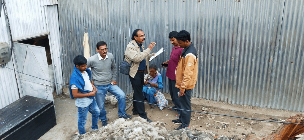 Step 2: Grading of Wool